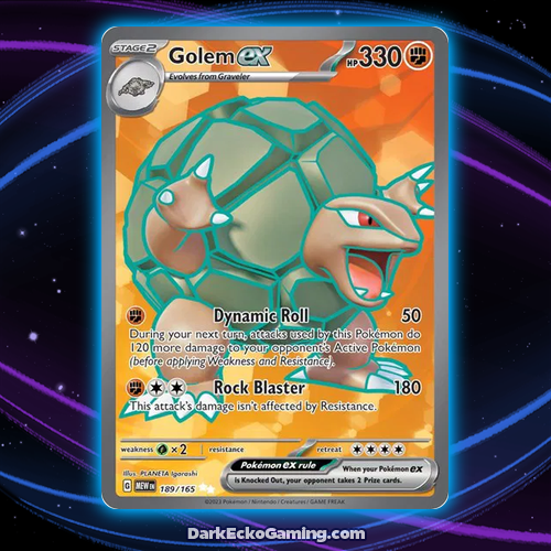 Golem ex - SV: 151 - 189/165 - Ultra Rare - NM