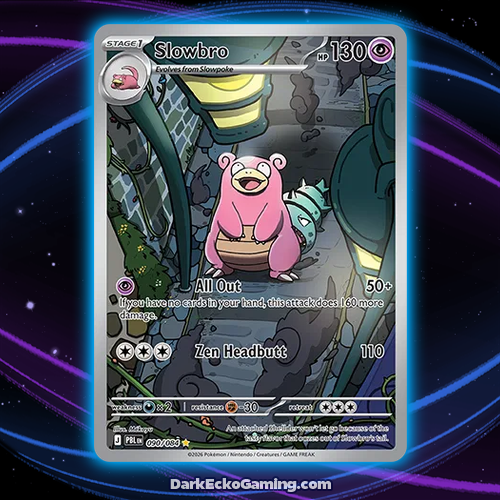 Slowbro - Pitch Black - 090/084 - Illustration Rare - NM