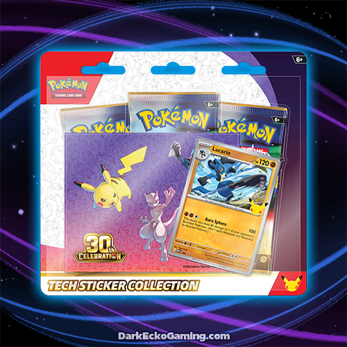30th Celebration Tech Sticker Collection [Lucario]