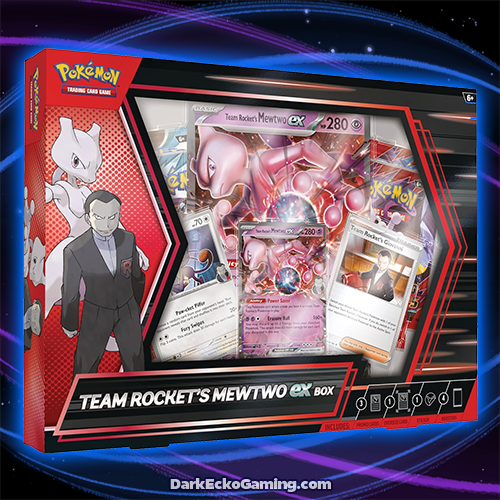 Team Rocket's Mewtwo ex Box